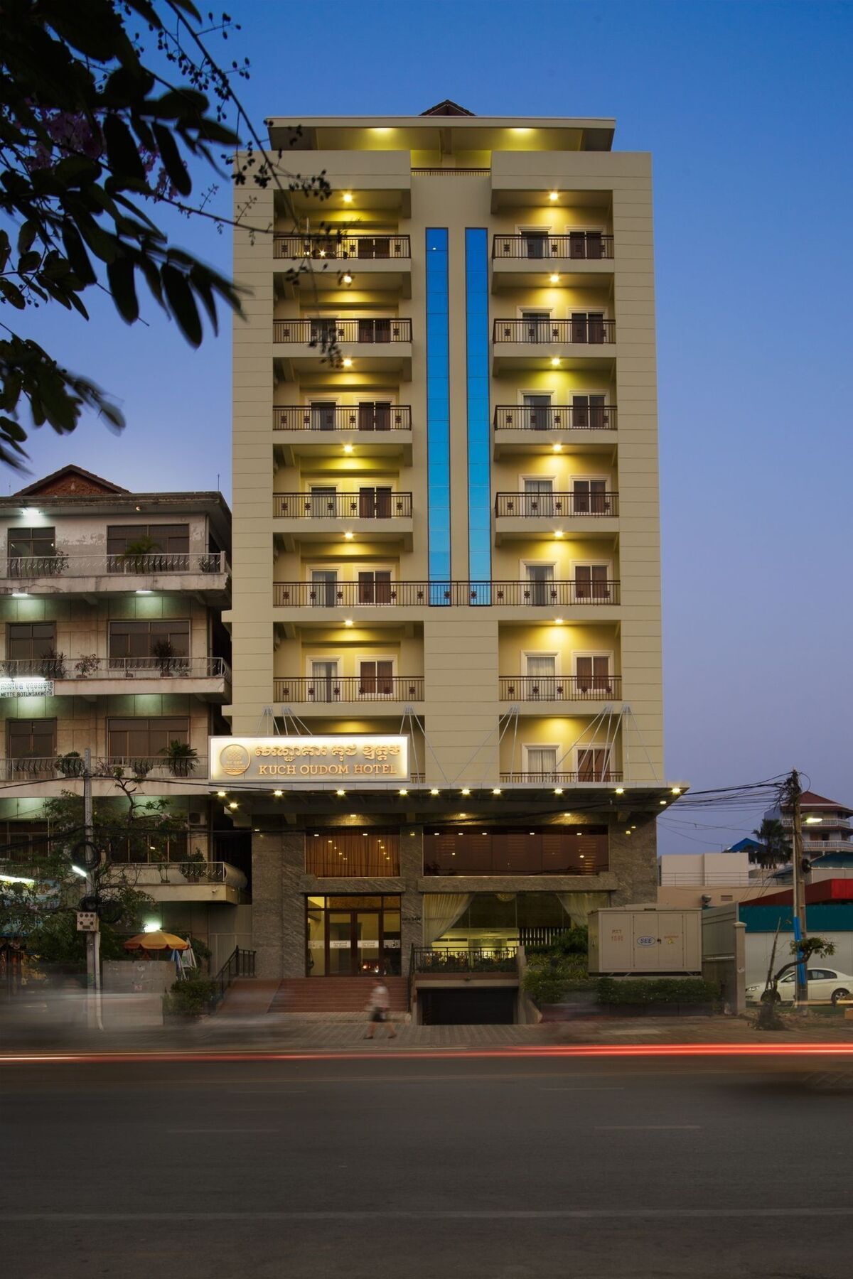 Kuch Oudom Hotel Phnom Penh Zewnętrze zdjęcie